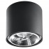 Plafoniera TIUBE neagra
