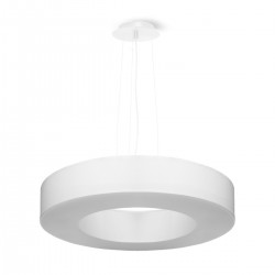 Candelabru SATURNO SLIM 50 alb