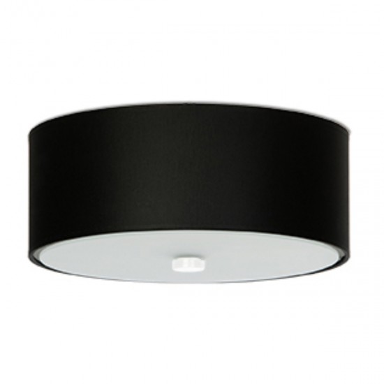 Plafoniera SKALA 30 neagra