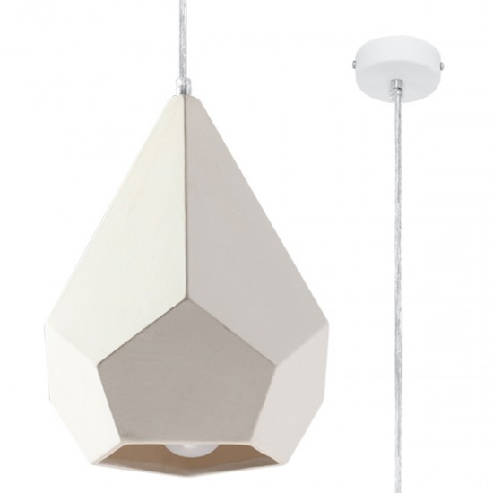 Lampă cu pandantiv din ceramică PAVLUS