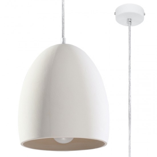 Lampă suspendată din ceramică FLAWIUSZ