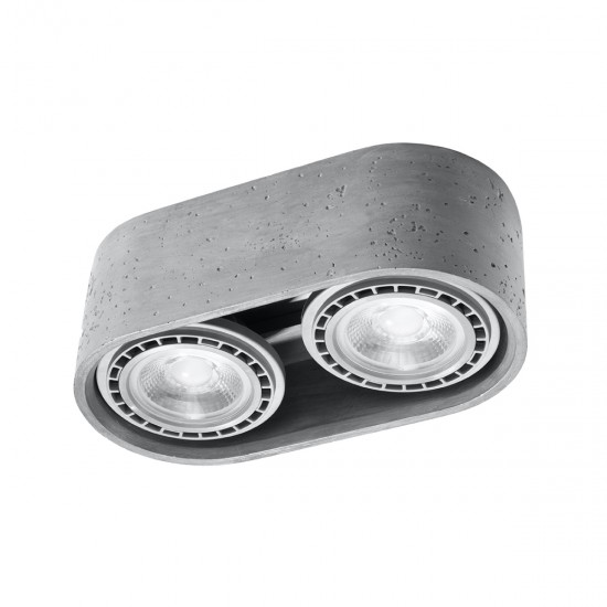 Plafoniera BASIC 2 beton