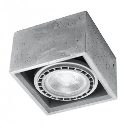 Plafoniera QUATRO 1 beton