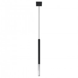 Lampa suspendata MOZAICA 1 negru/crom