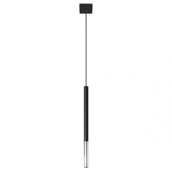 Lampa suspendata MOZAICA 1 negru/crom