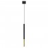 Lampa suspendata MOZAICA 1 negru/auriu