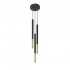 Lampa suspendata MOZAICA 3P negru/auriu