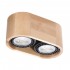 Plafoniera BASIC 2 lemn natural