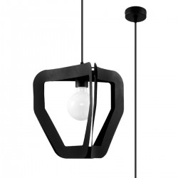 Lampa suspendata TRES neagra