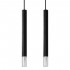 Lampa suspendata WEZYR 2 neagra