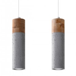 Lampa suspendata ZANE 2 gri