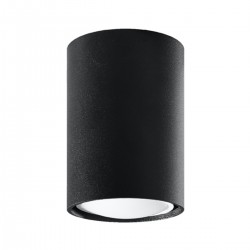 Plafoniera LAGOS 10 neagra