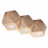 Plafoniera WOODY 3 lemn natural