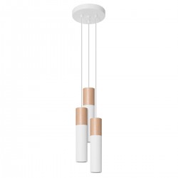 Lampa suspendata PABLO 3P alb