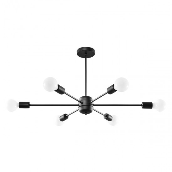 Candelabru LANGO 6 negru