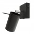 Lampă de perete RING negru un comutator