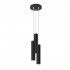 Lampa suspendata LAGOS 3P neagra