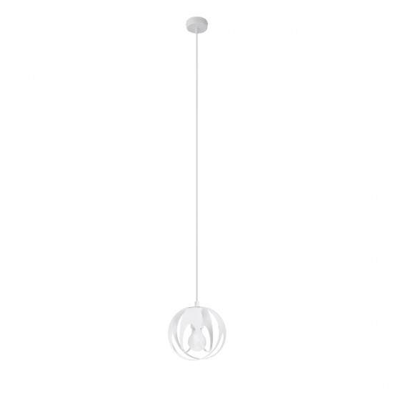 Lampa suspendata TULOS 1 alb