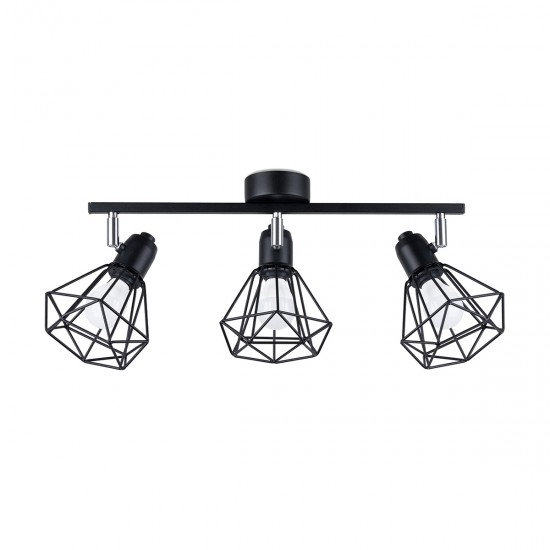 Plafoniera ARTEMIS 3 neagra
