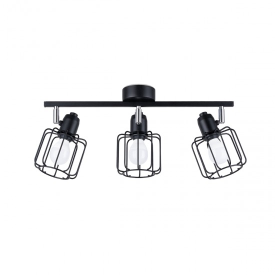 Plafoniera BELUCI 3 neagra