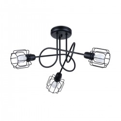 Candelabru BELUCI 3S negru
