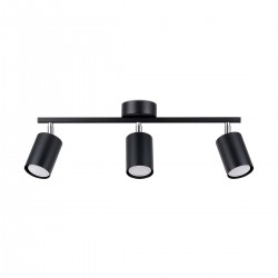 Plafoniera LEMMI 3 neagra