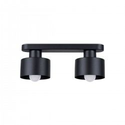 Plafoniera SAVAR 2 neagra