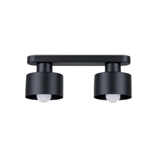 Plafoniera SAVAR 2 neagra
