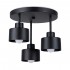 Plafoniera SAVAR 3 neagra