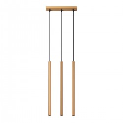 Lampa suspendata PASTELO 3L gold