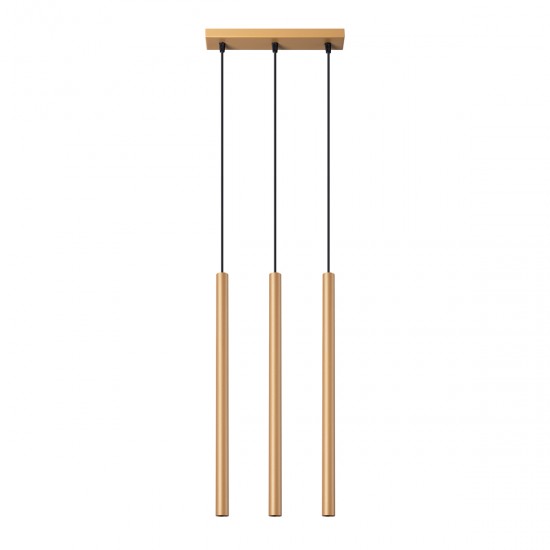 Lampa suspendata PASTELO 3L gold