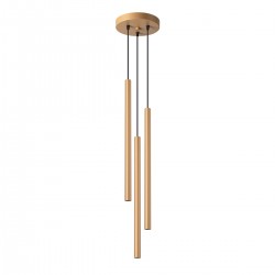 Lampa suspendata PASTELO 3P gold