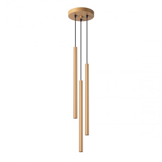 Lampa suspendata PASTELO 3P gold
