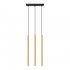 Lampa suspendata PASTELO 3L auriu lustruit