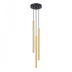 Lampa suspendata PASTELO 3P auriu lustruit