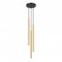 Lampa suspendata PASTELO 3P auriu lustruit
