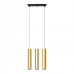 Lampa suspendata LAGOS 3 auriu lustruit