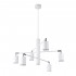 Candelabru LEMMI 6 alb