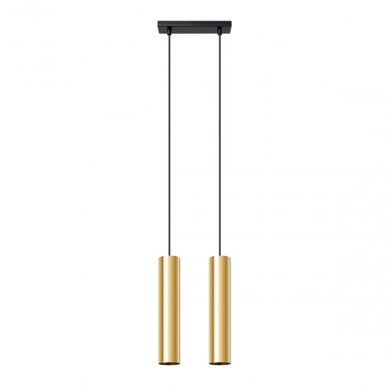 Lampa suspendata LAGOS 2 auriu lustruit