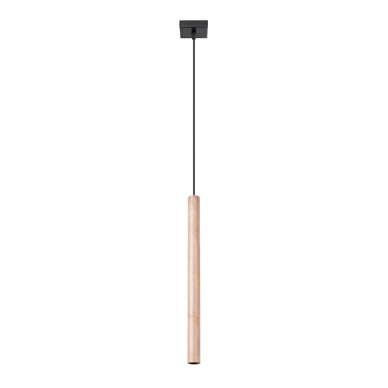 Lampa suspendata PASTELO 1 lemn