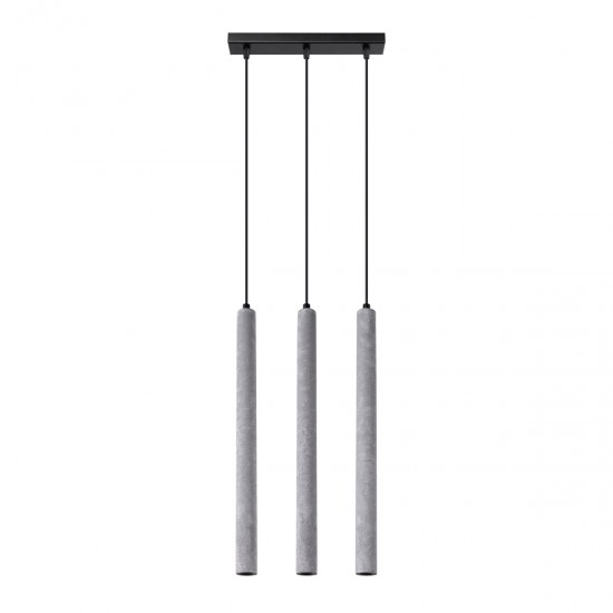Lampa suspendata PASTELO 3L beton
