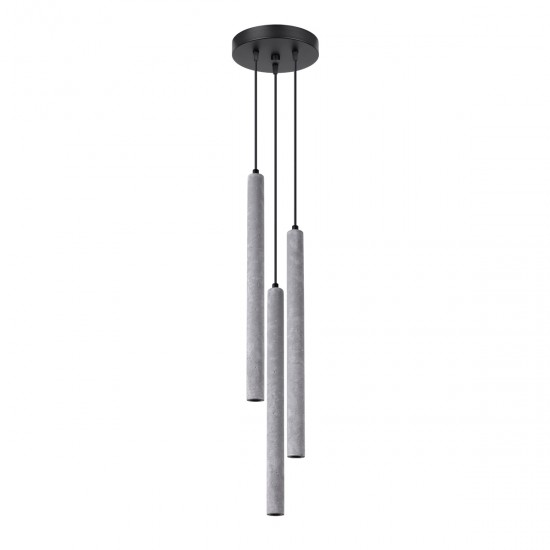 Lampa suspendata PASTELO 3P beton