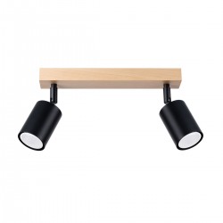 Plafoniera VERDO 2 neagra