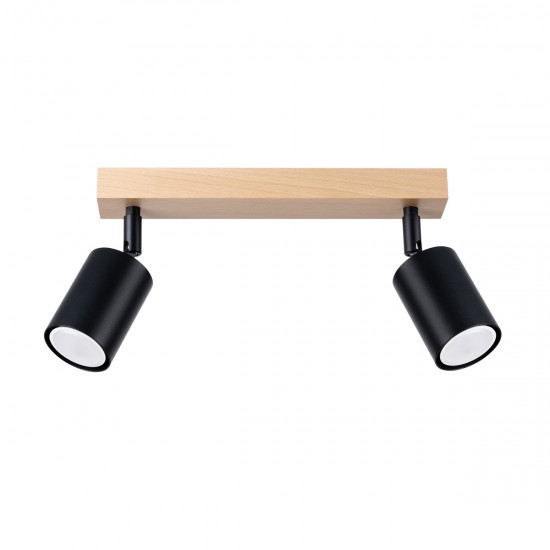 Plafoniera VERDO 2 neagra