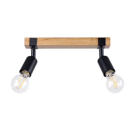 Plafoniera ZUCA 2 neagra