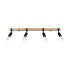 Plafoniera ZUCA 4 neagra