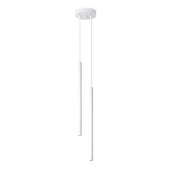 Lampa suspendata PASTELO 2 alb