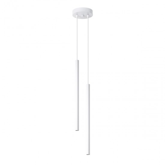 Lampa suspendata PASTELO 2 alb