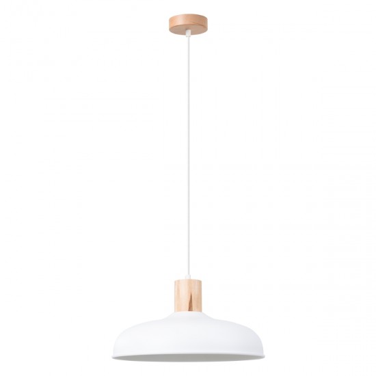Lampa suspendata INDY alb