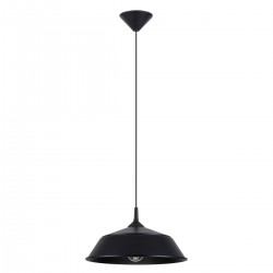 Lampă suspendată FRIKA neagră